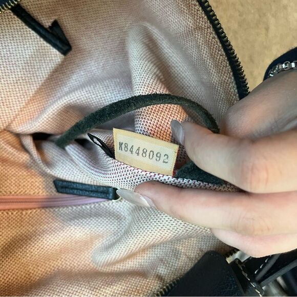 DOONEY & BOURKE Black Hobo Expandable Shoulder Bag - Picture 9 of 11